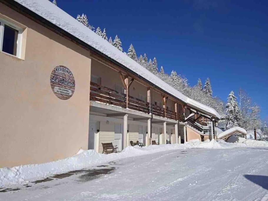 Babaute 7, Studio Typique Au Pied Des Pistes Prémanon Exterior foto